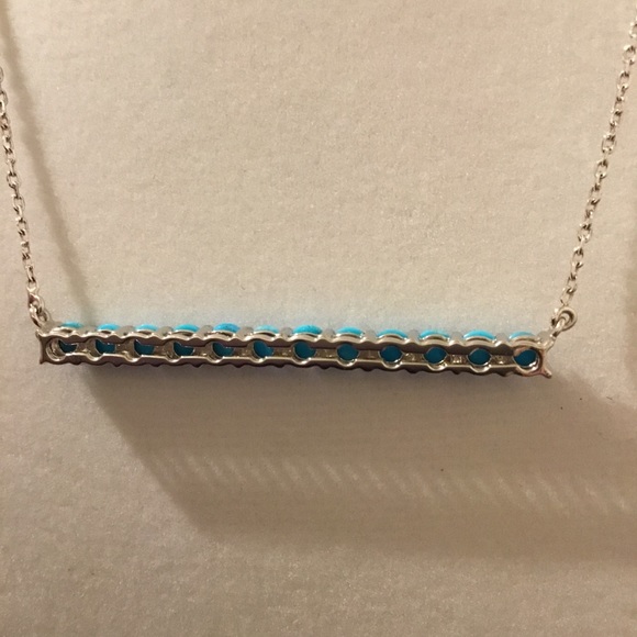 NWT Gemporia Natural Cabochon Natural Robbins Egg Turquoise Necklace - Picture 15 of 15